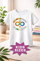 Neurodiversity Kids T-Shirt – We All Think Differently