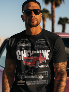 "Retro Revival: 400SS Chevy Truck Shirt"