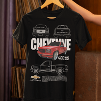 "Retro Revival: 400SS Chevy Truck Shirt"
