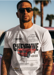 "Retro Revival: 400SS Chevy Truck Shirt"