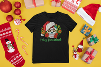 Feliz Navidad Calavera Tee
