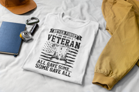 Patriot's Pledge Tribute Tee: Veterans' Sacrifice
