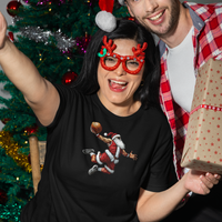 Slam Dunk Santa Tee