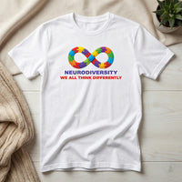 Neurodiversity Awareness Shirt – We All Think Differently
