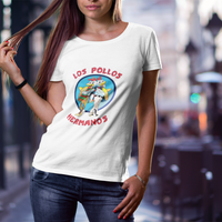 Los Pollos Hermanos White Short Sleeve T-Shirt
