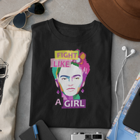 Frida Kahlo Fight Like a Girl T-shirt