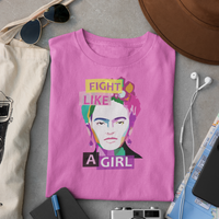 Frida Kahlo Fight Like a Girl T-shirt